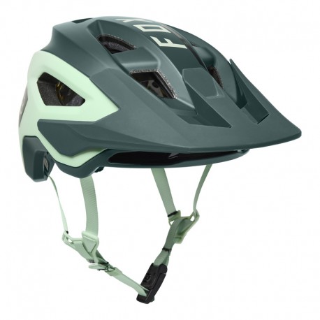 KASK ROWEROWY FOX SPEEDFRAME PRO BLOCKED SEA FOAM L