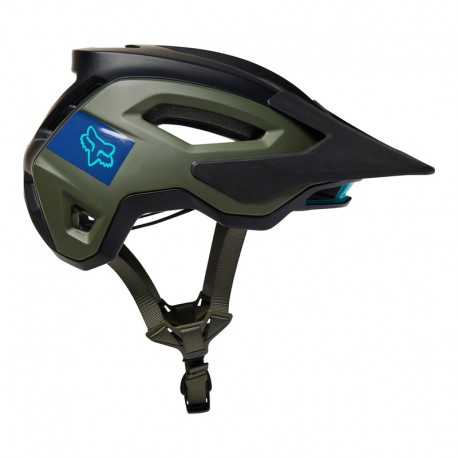 KASK ROWEROWY FOX SPEEDFRAME PRO BLOCKED ARMY S