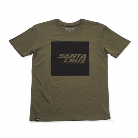 T-SHIRT SANTA CRUZ SQUARED ARMY M