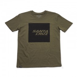 T-SHIRT SANTA CRUZ SQUARED ARMY L