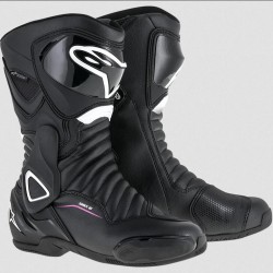 BUTY ALPINESTARS LADY STELLA SMX-6 V2 DRYSTAR BLACK/WHITE/FUCHSIA 36