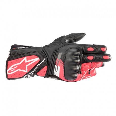 RĘKAWICE ALPINESTARS LADY STELLA SP-8 V3 BLACK/WHITE/DIVA PINK XS