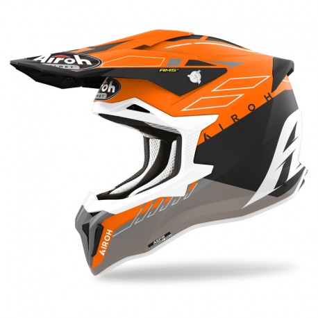 KASK AIROH STRYCKER SKIN ORANGE MATT XS