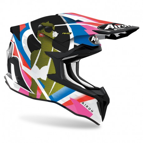 KASK AIROH STRYCKER VIEW GLOSS XS