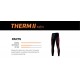 SPODNIE TERMOAKTYWNE REBELHORN THERM II BLACK/RED XS/S