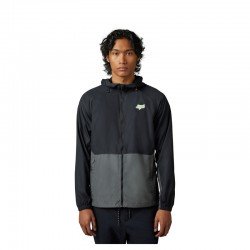 KURTKA FOX TITLE SPONSOR WINDBREAKER BLACK L