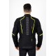 KURTKA TEKSTYLNA OZONE TOUR II BLACK/FLUO YELLOW S