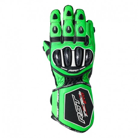 RĘKAWICE SKÓRZANE RST TRACTECH EVO 4 CE NEON GREEN/BLACK S (2666)