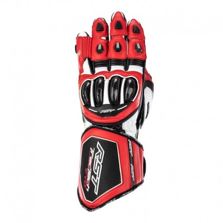 RĘKAWICE SKÓRZANE RST TRACTECH EVO 4 CE RED/WHITE/BLACK S (2666)