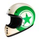 KASK HJC V60 NYX WHITE/GREEN XS