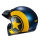 KASK HJC V60 NYX BLUE/YELLOW XS