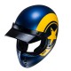 KASK HJC V60 NYX BLUE/YELLOW XS