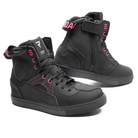 BUTY SKÓRZANE REBELHORN VANDAL BLACK/PINK 36