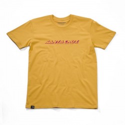 T-SHIRT SANTA CRUZ WARDEN MUSTARD M