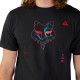 T-SHIRT FOX WITHERED BLACK S