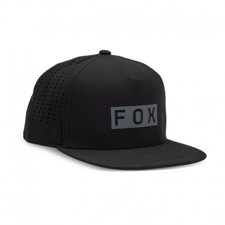 CZAPKA Z DASZKIEM FOX WORDMARK TECH SB BLACK OS