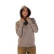 BLUZA Z KAPTUREM FOX LADY FOX HEAD TAUPE S