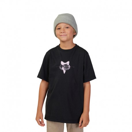 T-SHIRT FOX JUNIOR INORGANIC BLACK YL