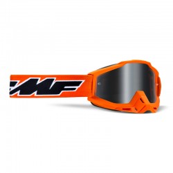 GOGLE FMF POWERBOMB ROCKET ORANGE - SZYBA MIRROR SILVER