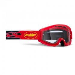 GOGLE FMF POWERCORE FLAME RED - SZYBA CLEAR