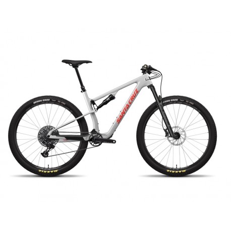 ROWER SANTA CRUZ BLUR 4 C 29 24 R TRAIL MATTE SILVER L