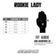 RĘKAWICE SKÓRZANE OZONE ROOKIE LADY BLACK DL