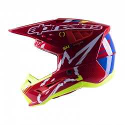 KASK ALPINESTARS S-M5 ACTION BRIGHT RED/WHITE/FLUO YELLOW XS