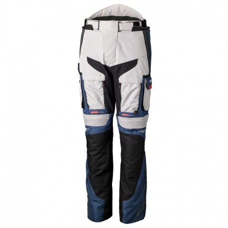 SPODNIE TEKSTYLNE RST ADVENTURE-X SILVER/DARK BLUE/RED S (2413)