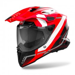 KASK AIROH COMMANDER 2 MAVICK RED GLOSS XS