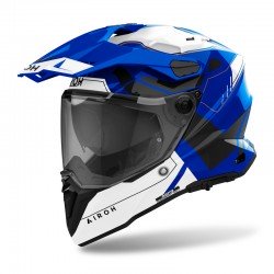 KASK AIROH COMMANDER 2 REVEAL BLUE GLOSS XS