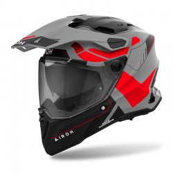 KASK AIROH COMMANDER 2 REVEAL RED FLUO MATT XS