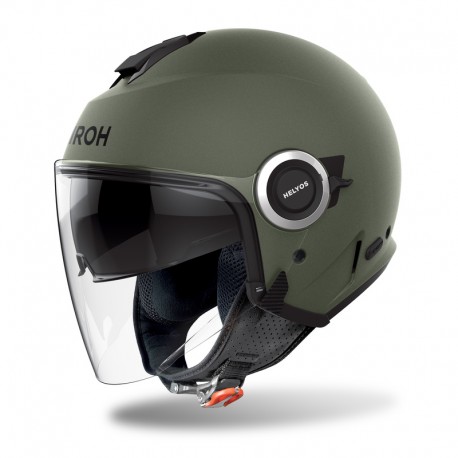 KASK AIROH HELYOS COLOR MILITARY GREEN MATT XS