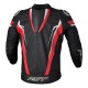 KURTKA SKÓRZANA RST TRACTECH EVO 5 RED/BLACK/WHITE S (3437)