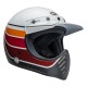 KASK BELL MOTO-3 ECE6 RSD SDL BLACK SATIN/GLOSS WHITE/BLACK S