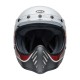 KASK BELL MOTO-3 ECE6 RSD SDL BLACK SATIN/GLOSS WHITE/BLACK S