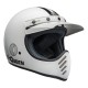 KASK BELL MOTO-3 ECE6 SMQ AGS WHITE/BLACK S