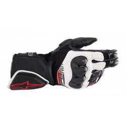 RĘKAWICE ALPINESTARS SP-8 V3 AIR BLACK WHITE BRIGHT RED L