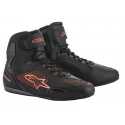 BUTY ALPINESTARS FASTER-3 RIDEKNIT BLACK/FLUO RED 6