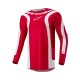 BLUZA MOTOCYKLOWA ALPINESTARS FLUID LURV MARS RED WHITE L