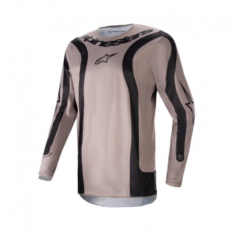 BLUZA MOTOCYKLOWA ALPINESTARS FLUID LURV MUD BLACK L