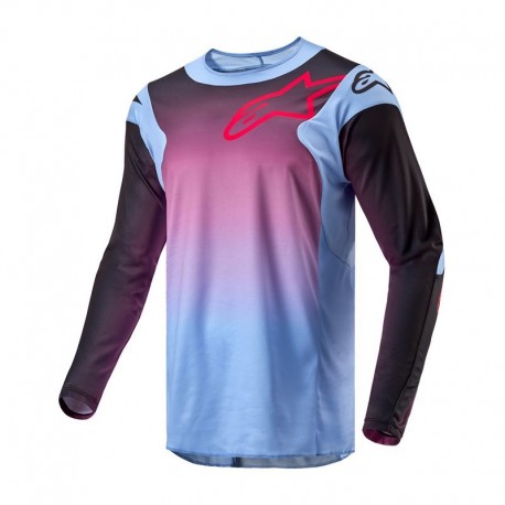 BLUZA MOTOCYKLOWA ALPINESTARS RACER HOEN LAVAN PURPLE BLACK S