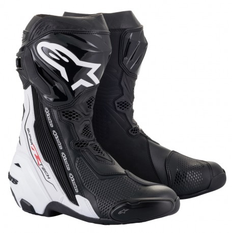 BUTY ALPINESTARS SUPERTECH R BLACK/WHITE 39