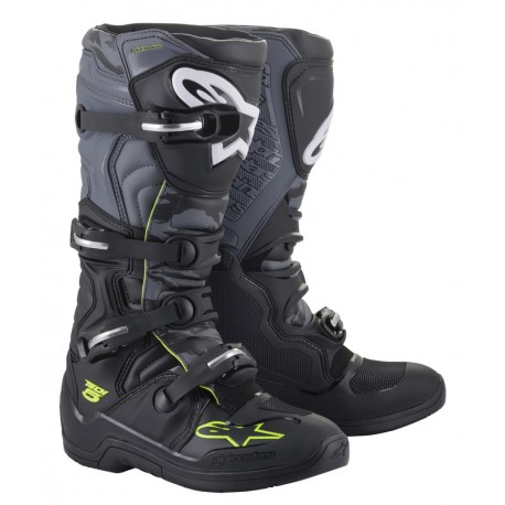 BUTY ALPINESTARS TECH 5 BLACK/COOL GREY/FLUO YELLOW 5