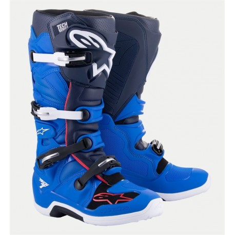 BUTY ALPINESTARS TECH 7 ALPINE BLU NIGHT NAVY BRIG RED 10