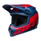 KASK BELL MX-9 MIPS DISRUPT TRUE BLUE/RED M