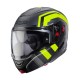 CABERG HORUS X ROAD HELMET GREY MAT BLACK YELLOW FLUO