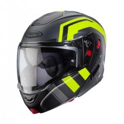 KASK CABERG HORUS X ROAD SZARY MAT/CZARNY/ŻÓŁTY FLUO