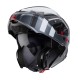 CABERG HORUS X ROAD HELMET BLACK MAT GREY WHITE