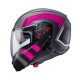 KASK CABERG HORUS X ROAD SZARY MAT/CZARNY/FUKSJA