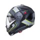 KASK CABERG DUKE X CZARNY MAT/ŻÓŁTY FLUO/SZARY/SREBRNY